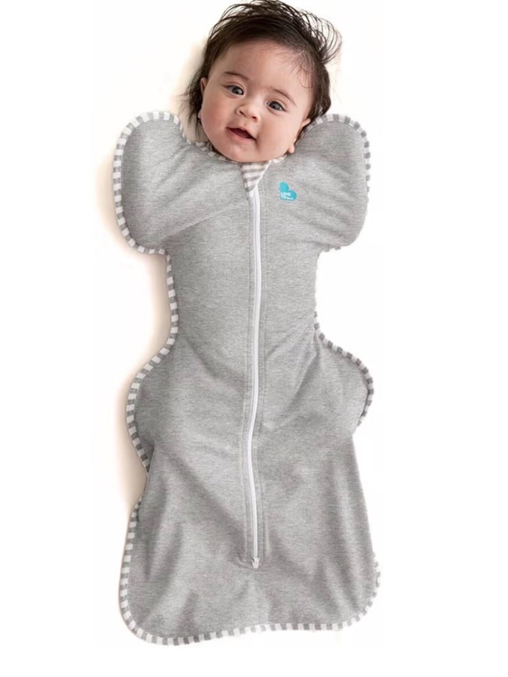 Love to Dream Swaddle Up, Baby Sleep Sack | 1.0 TOG, 5-8.5 lbs, Gray